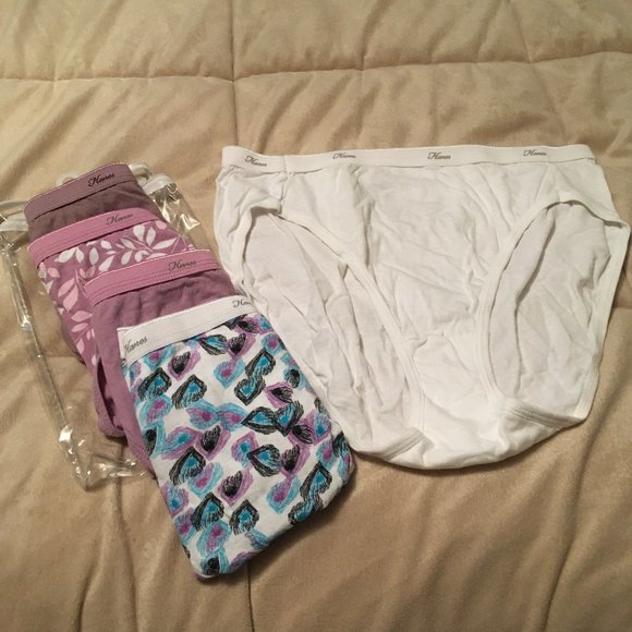 Hanes Other - Five Pair of Hanes Low Rise Briefs